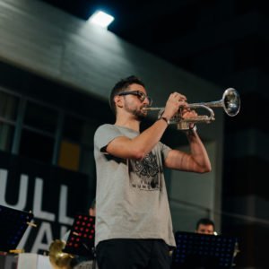 Javier Cantos, trompeta en la orquesta del Gran Teatre del Liceu
