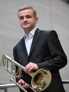 Karol Gajda, trombone player