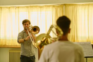 Kris Garfitt, trombone posaune trombón