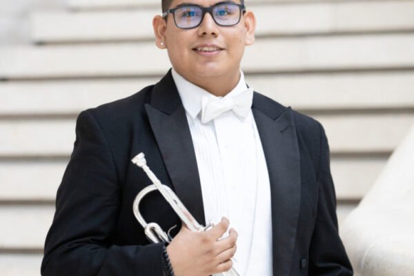 Elmer Churampi trumpet