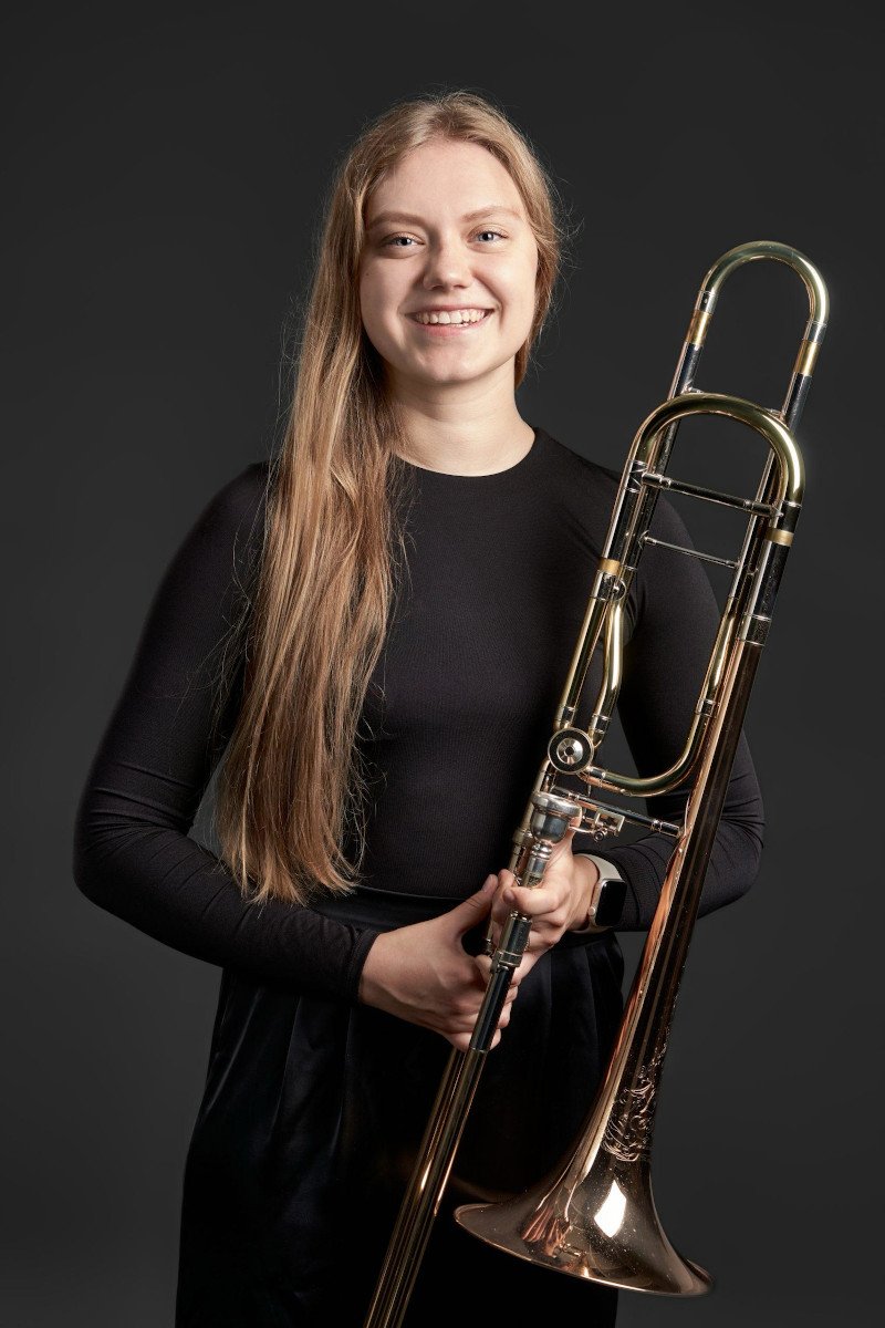 Polina Tarasenko trombone