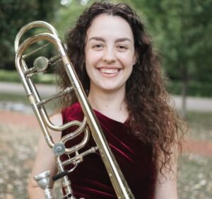 Gracie Potter, trombón principal de Detroit Symphony