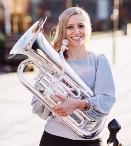 Jannicke Eide, bombardino de la Norwegian Army Band