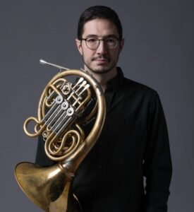 Jose Luis Cortel, trompa de la Konzerthausorchester Berlin