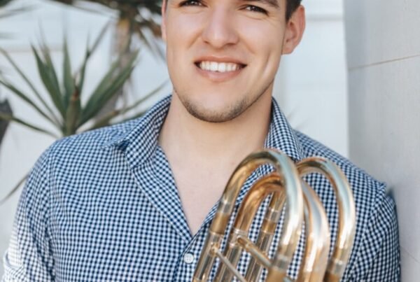 Noah Roper, trombón bajo de la Cincinnati Symphony Orchestra